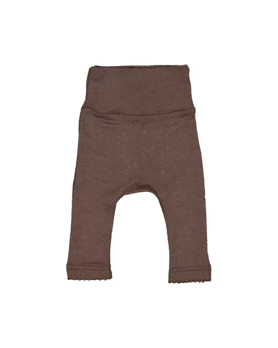 New Piva, Wool Pointelle Pants Bottoms