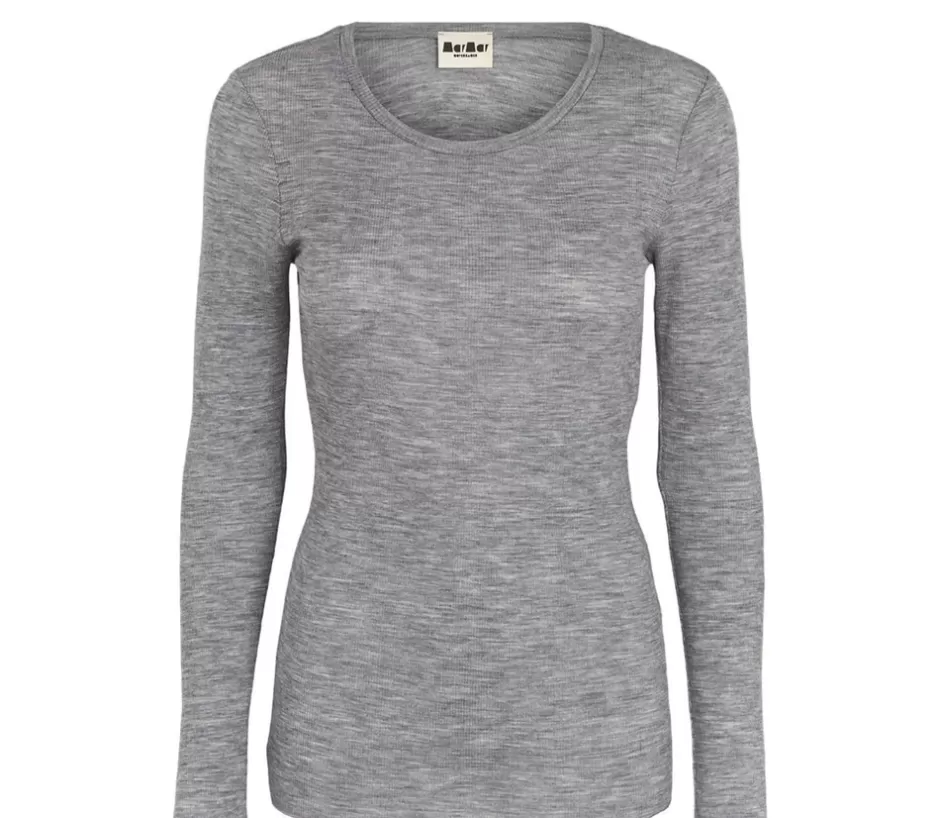 Discount Tamra W, Wool Rib Blouse T-Shirts