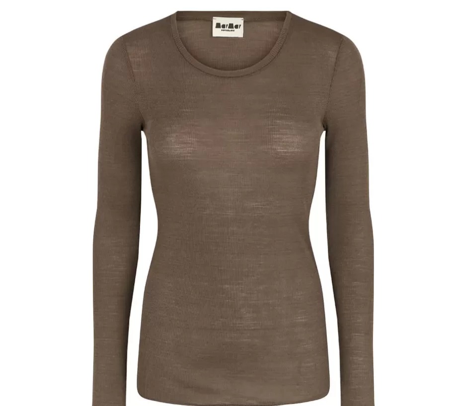 Fashion Tamra W, Wool Rib Blouse Wool