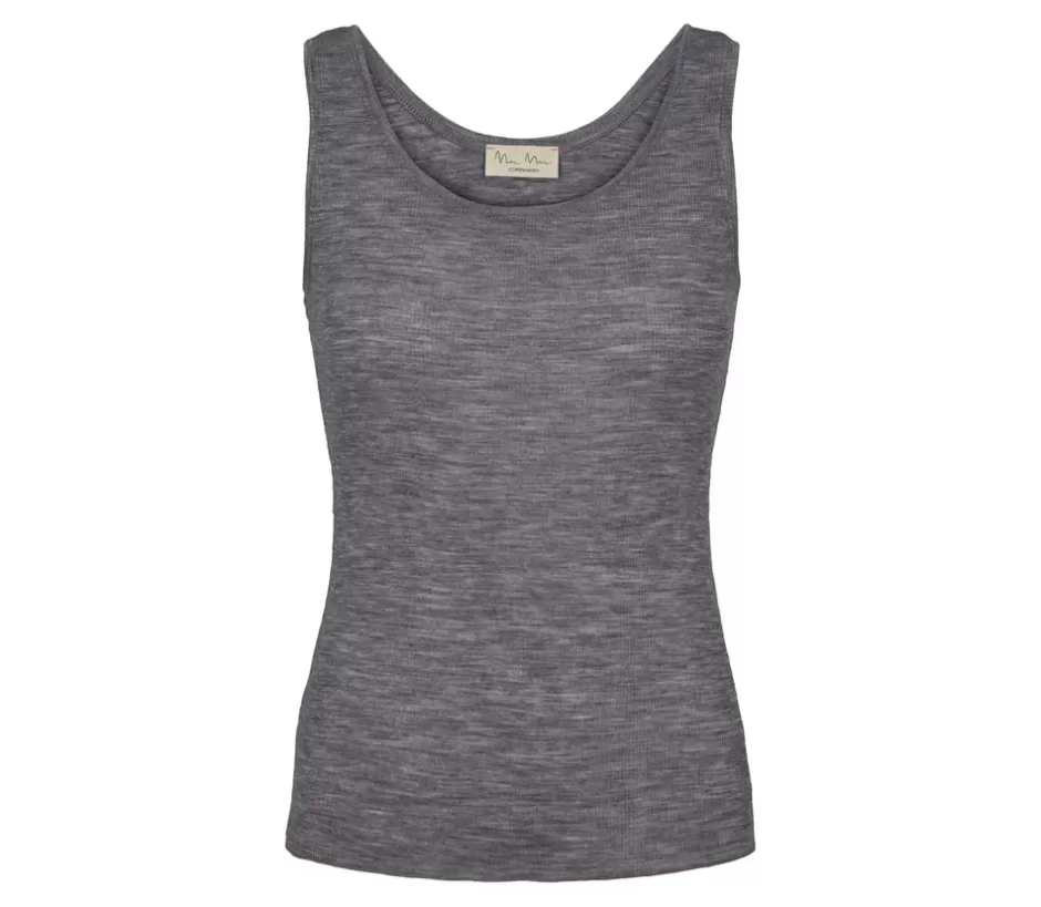 Discount Tevo W, Wool Rib Vest Top Wool